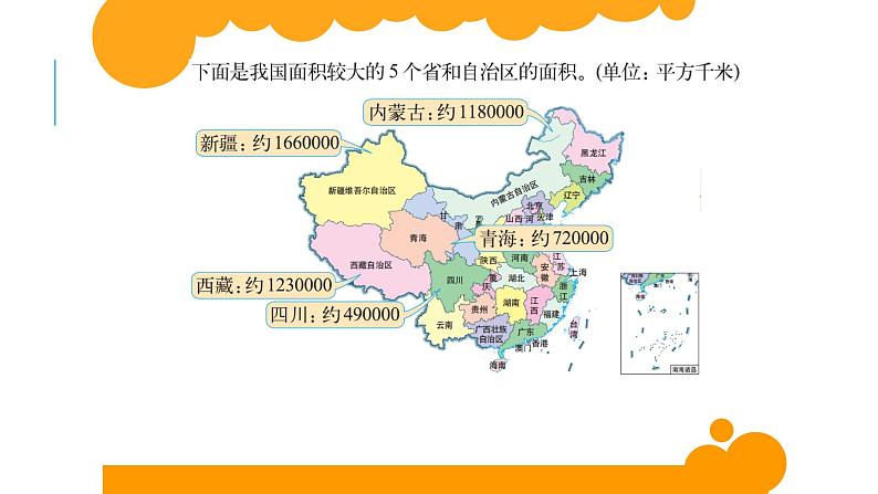 四年级数学北师大版上册 1.4 国土面积  课件202