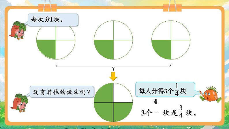 苏教版数学五年级下册4.2 分数与除法的关系（课件)06