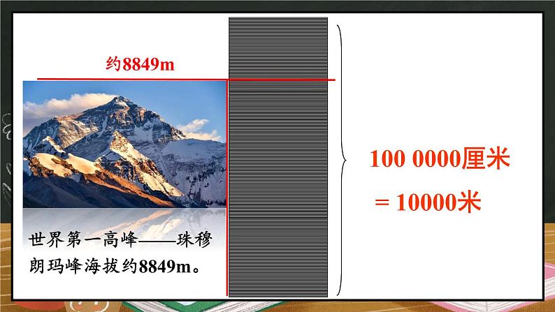 苏教版四年级数学下册  综合与实践  一亿有多大（课件)第8页