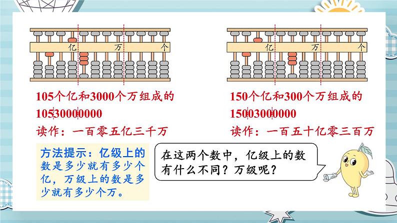 苏教版四年级数学下册  2.4 认识含有亿级的数（二）（课件)第6页