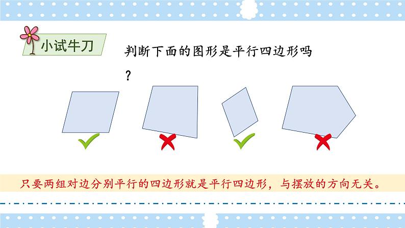 苏教版四年级数学下册  7.6 认识平行四边形（课件)08