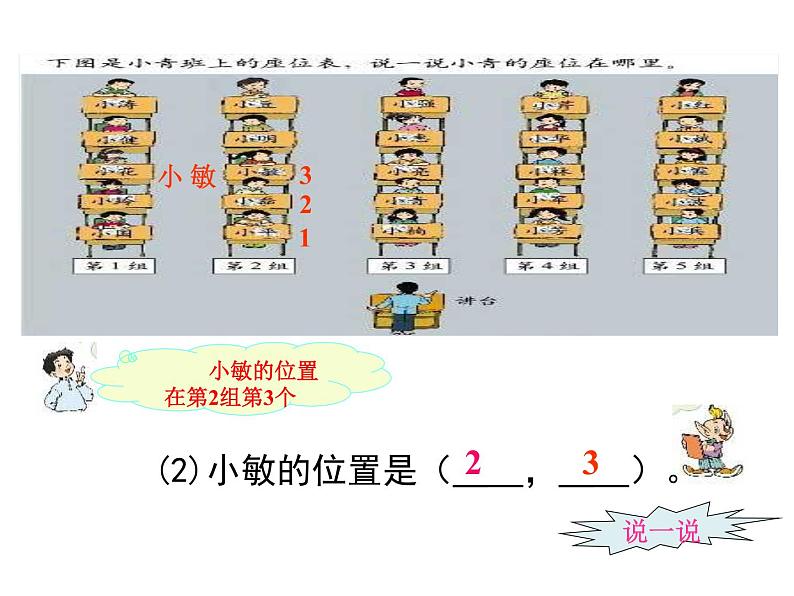 四年级数学北师大版上册 5.2 确定位置  课件1第7页