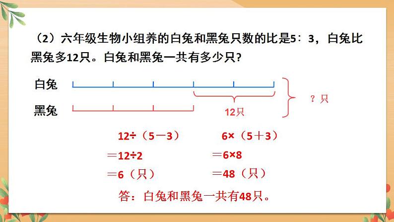 苏教版六年级数学下册 第三单元 练习五（课件）第5页