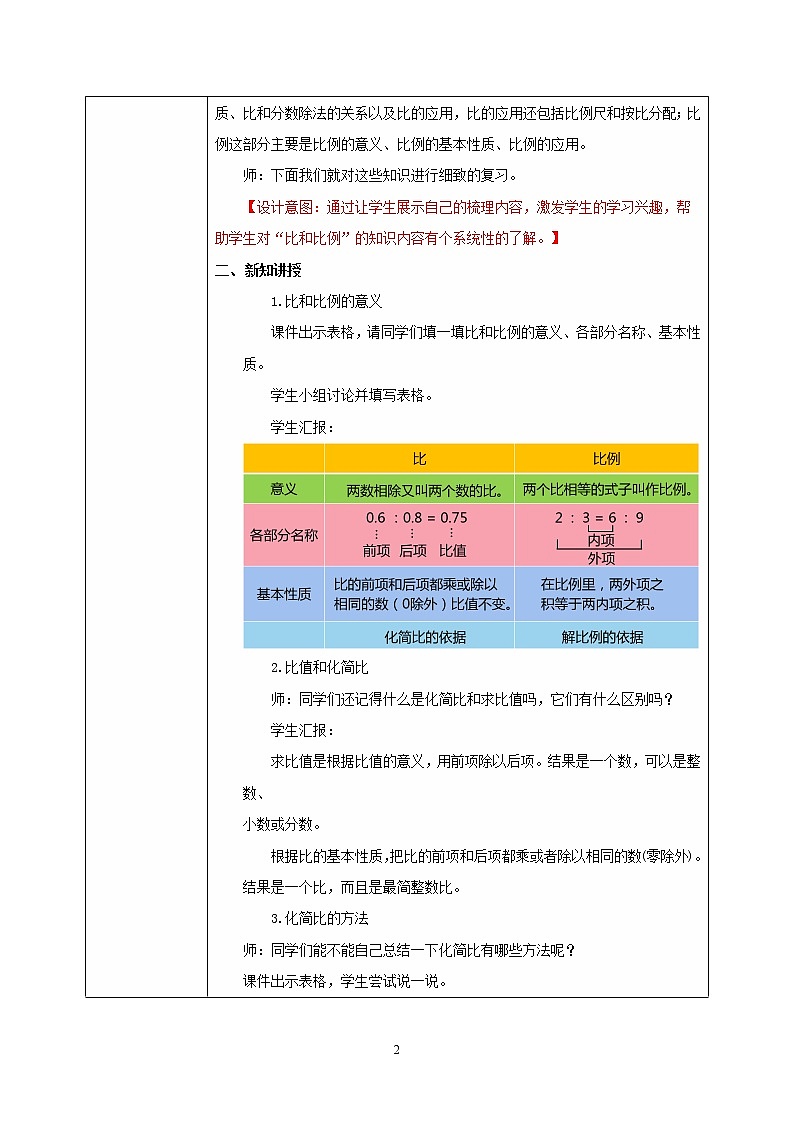 人教版小学数学六下6.1.6《比和比例》PPT课件（送教案+练习）02