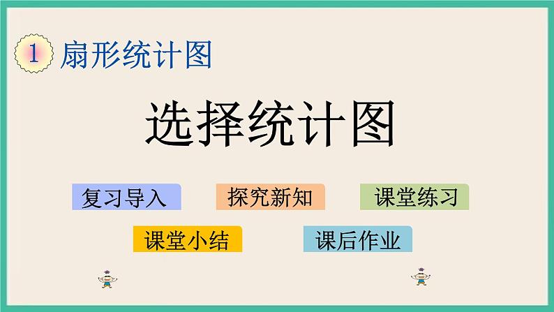 1.2 选择统计图 课件+练习 苏教版六下数学01