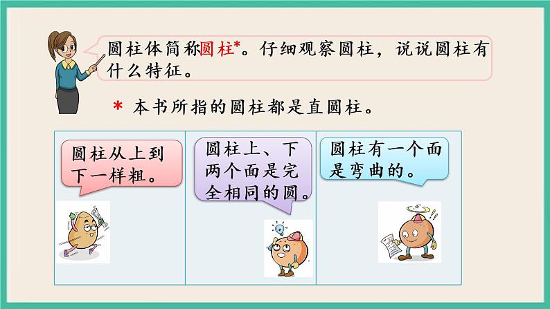 2.1 圆柱和圆锥的认识 课件+练习 苏教版六下数学04