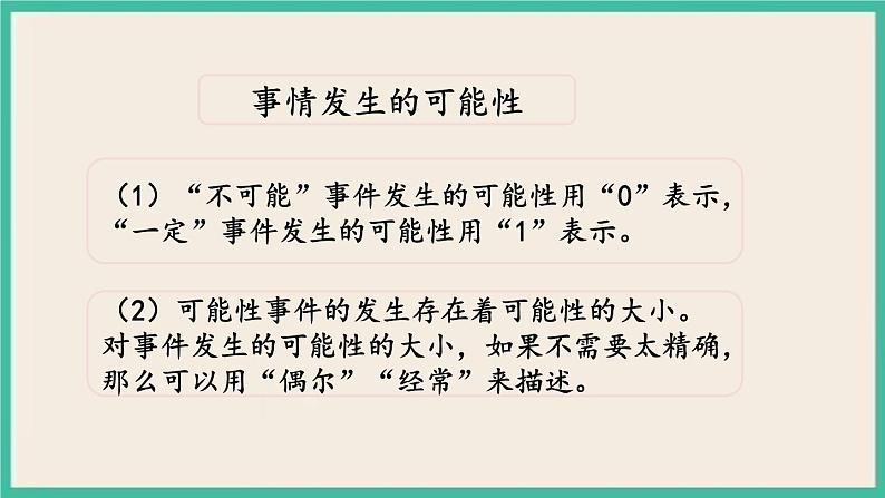 3.3 可能性 课件+练习 苏教版六下数学05