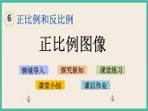 6.2  正比例图像 课件+练习 苏教版六下数学