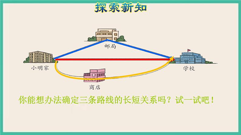 5.2《 两点间的距离以及三角形三边的关系 》课件PPT第6页