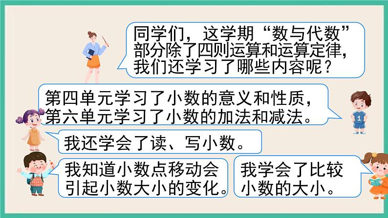 10.2《总复习 数与代数（2）》课件PPT 人教版四下数学04