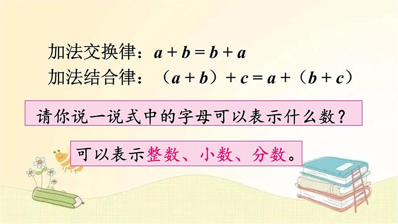 人教版数学五年级下册 第2课时 分数加减简便运算 课件03