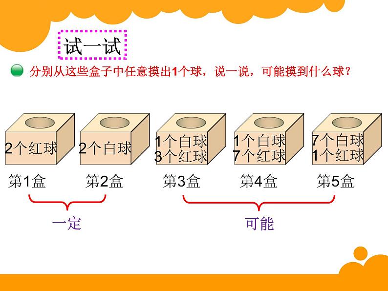 四年级数学北师大版上册  8.2 摸球游戏  课件第5页