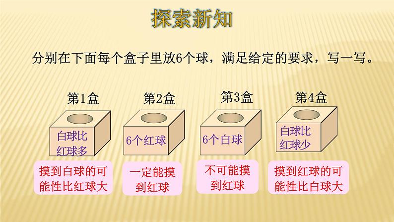 四年级数学北师大版上册  8.2 摸球游戏  课件306