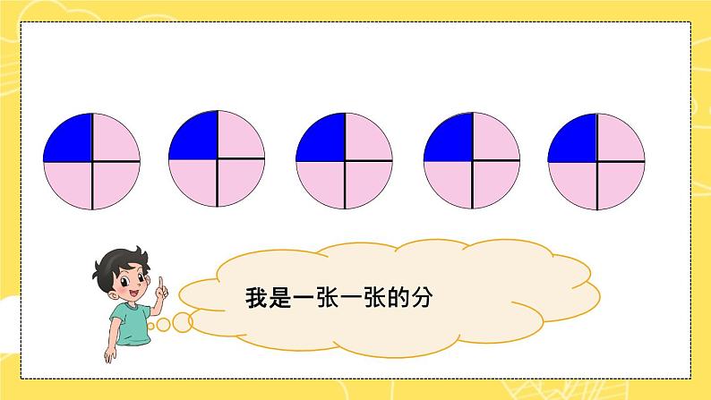 五年级数学北师大版上册 5.3 分饼  课件1第4页