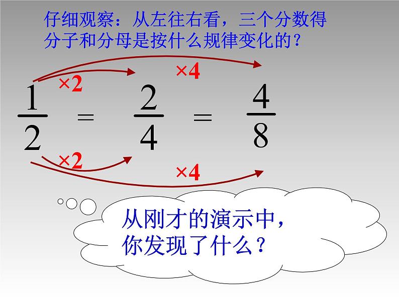 五年级数学北师大版上册 5.5 分数的基本性质  课件第6页