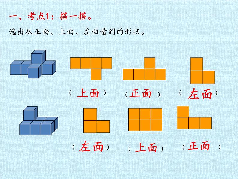 六年级数学北师大版上册 三 观察物体   课件第3页