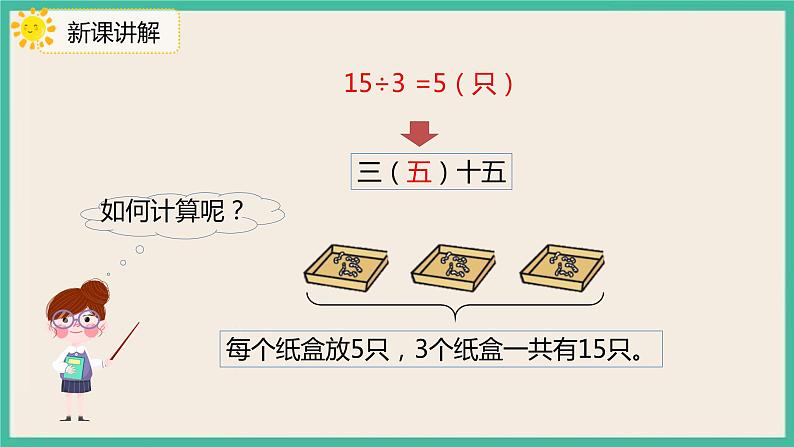 2.8《 用除法解决与“平均分”有关的实际问题》 课件PPT05