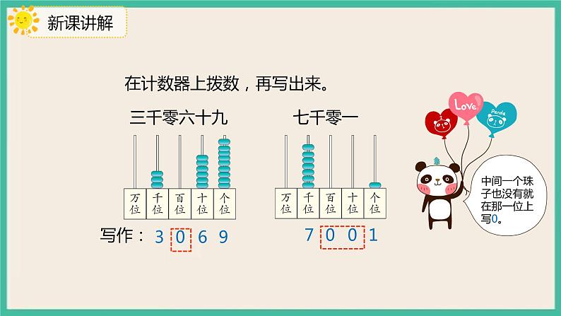 7.7 《万以内的数的写法》 课件PPT05