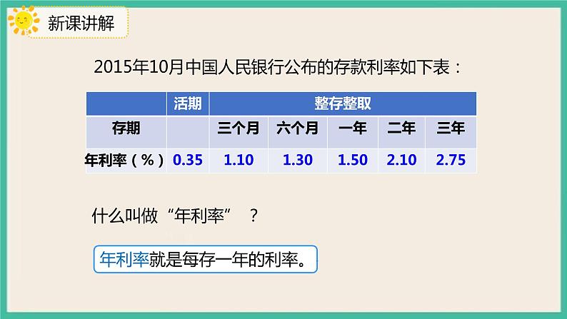 2.4《利率》课件+习题（含答案）05