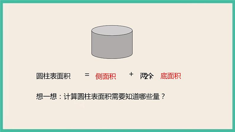 3.1.3《圆柱的表面积》课件+习题（含答案）04