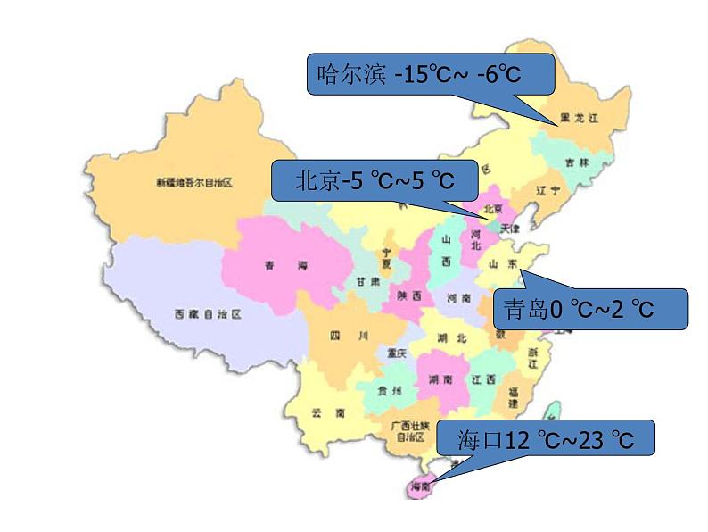 北师大版数学四年级上册课件《 正负数》第4页