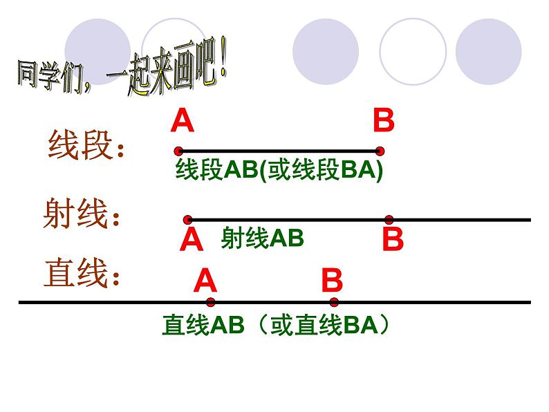 北师大版数学四年级上册课件《线的认识》08