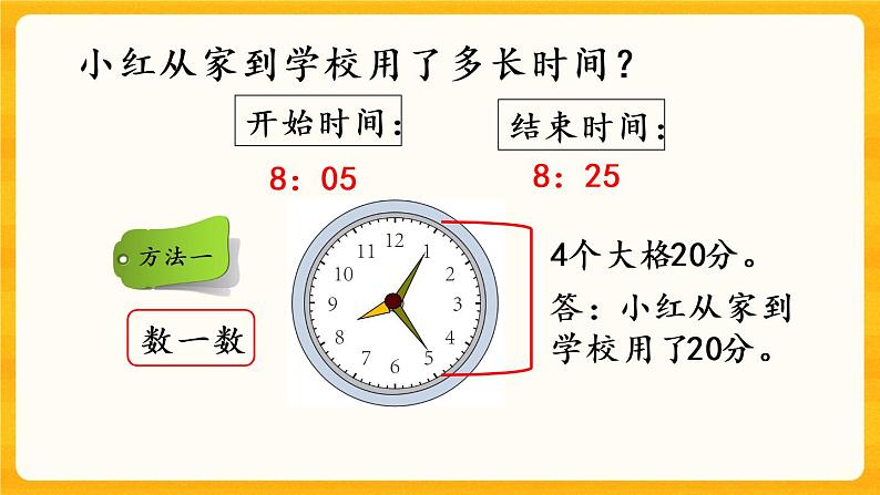 6.5《 求经过的时间》课件+课时练（含答案）07