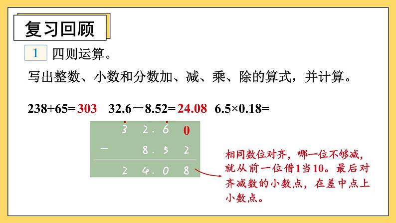 冀教版六下数学 （一）数与代数   第2课时  数的运算课件PPT第5页