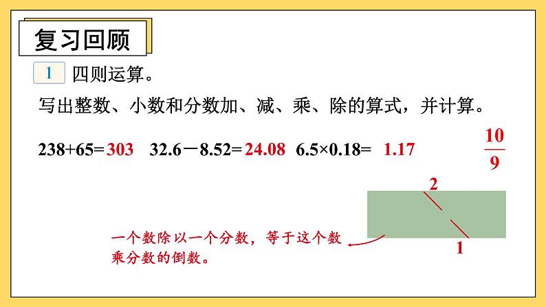 冀教版六下数学 （一）数与代数   第2课时  数的运算课件PPT第7页