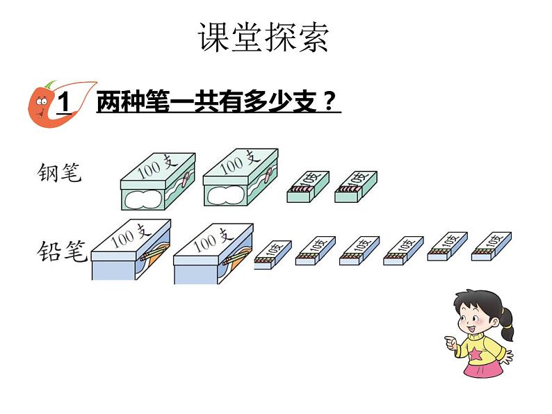 西师版二年级下册数学(三位数的加法PPT课件)03