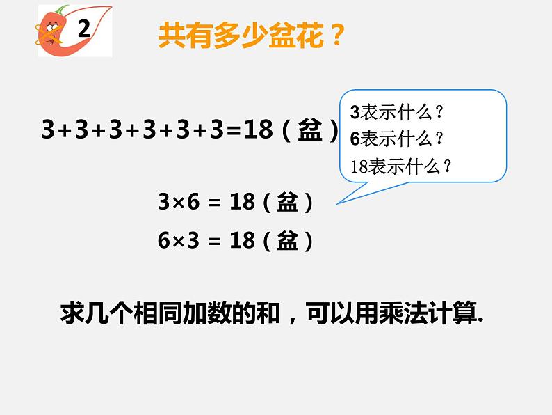 西师大数学二上《1.1b乘法的初步认识》[杨老师]【市一等奖】优质课(1)课件PPT第8页