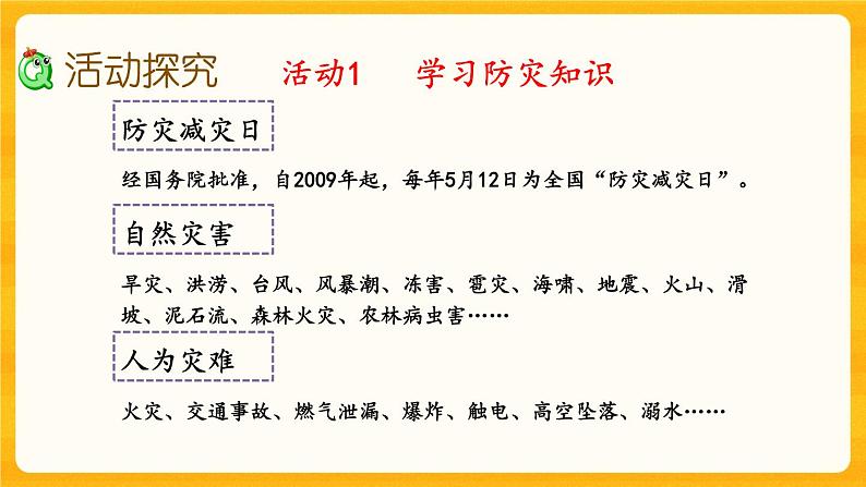 5.14《 防灾小常识》课件+课时练（含答案）04