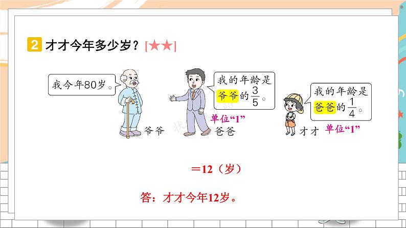 新人教版数学六年级上册 17 解决问题专项 期末复习PPT课件第5页