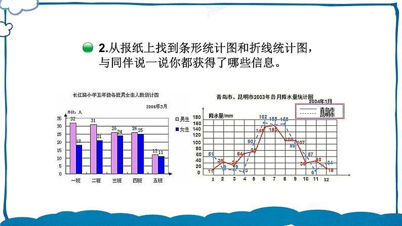 北师版数学五年级下册 总复习 统计与概率 课件第7页