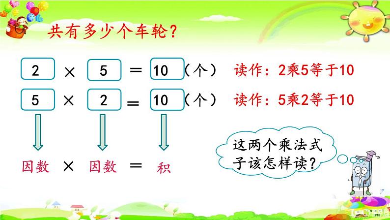 西师大版数学二年级上册《第一单元 练习二》课件03