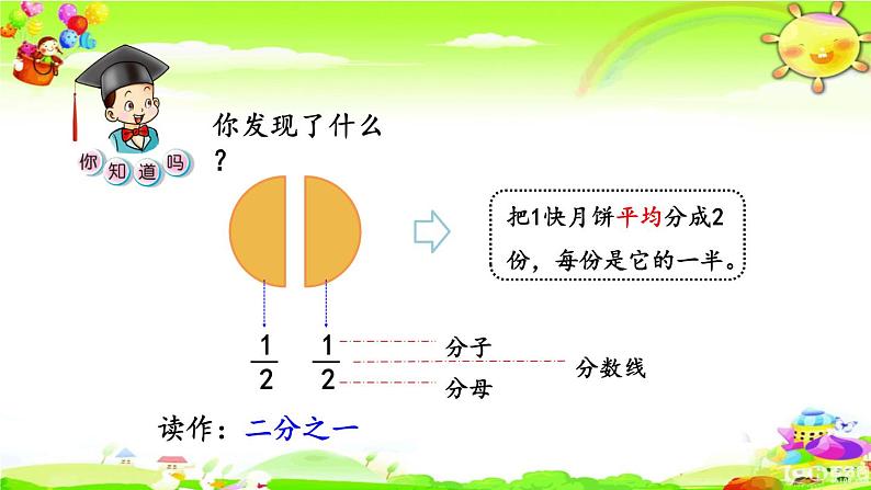 西师大版数学三年级上册《分数的初步认识》课件第7页