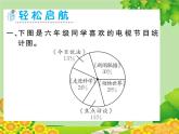 人教版六年级上册第七单元扇形统计图第1课时 扇形统计图课件PPT