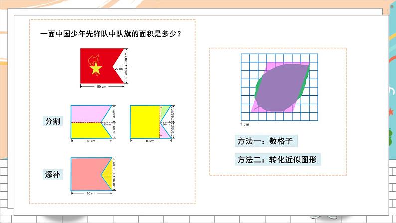 新人教版数学五年级上册 17 图形题专项 期末复习PPT课件07