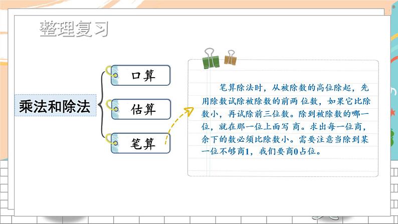 新人教版数学四年级上册 16 计算题专项 期末复习PPT课件第4页