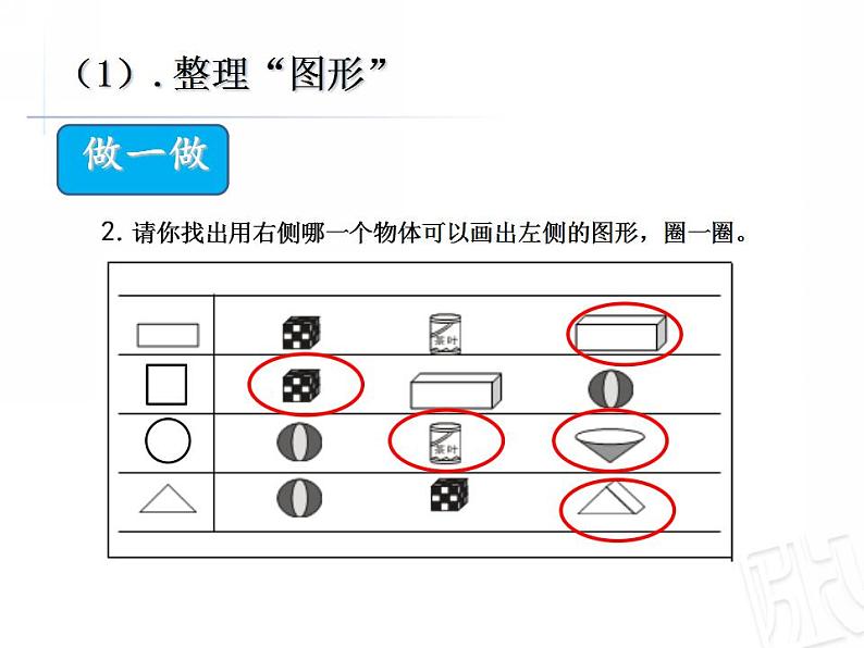 2022年青岛版（五四制）一年级上册第八单元《图形与位置、分类与比较》课件08