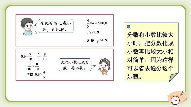 冀教版五下数学 二、《异分母分数加减法》3. 分数和小数互化  课件06