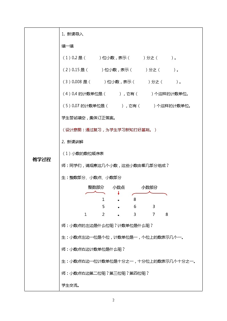 人教版四下4.2《小数的读法和写法》PPT课件（送教案+练习）02