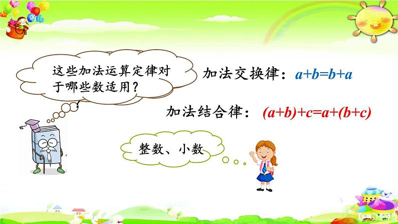 新人教版小学数学五年级下册《分数加减法的简便算法》课件第2页