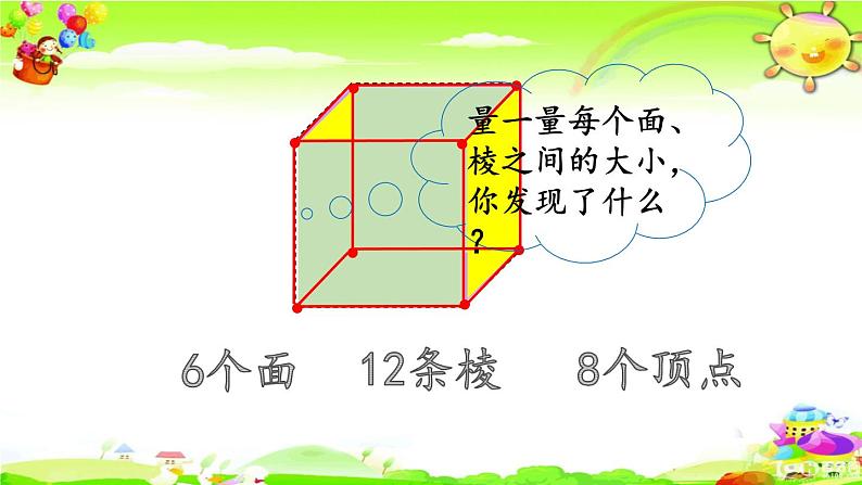 新人教版小学数学五年级下册《认识正方体》课件第5页