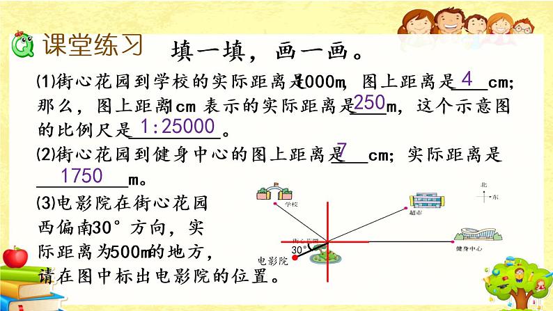 新北师大版小学数学六年级下册《比例尺（2）》课件第6页