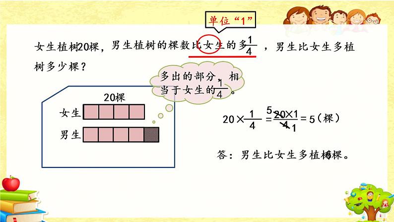 新北师大版小学数学五年级下册《 分数乘法（二）（2）》课件第4页