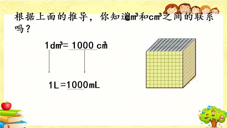 新北师大版小学数学五年级下册《 体积单位的换算》课件04