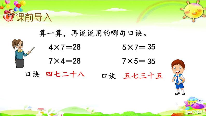 新苏教版数学二年级上册《8的乘法口诀》课件第3页