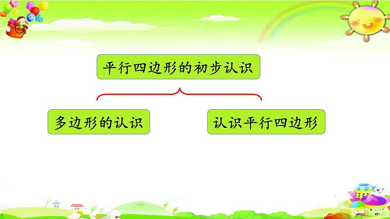 新苏教版数学二年级上册《厘米和米、平行四边形、观察物体》课件第4页