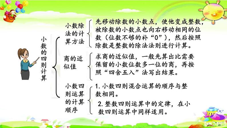 新苏教版数学五年级上册《小数的四则计算、解决问题的策略》课件第5页